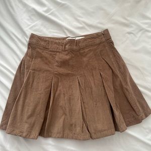 Brown skirt